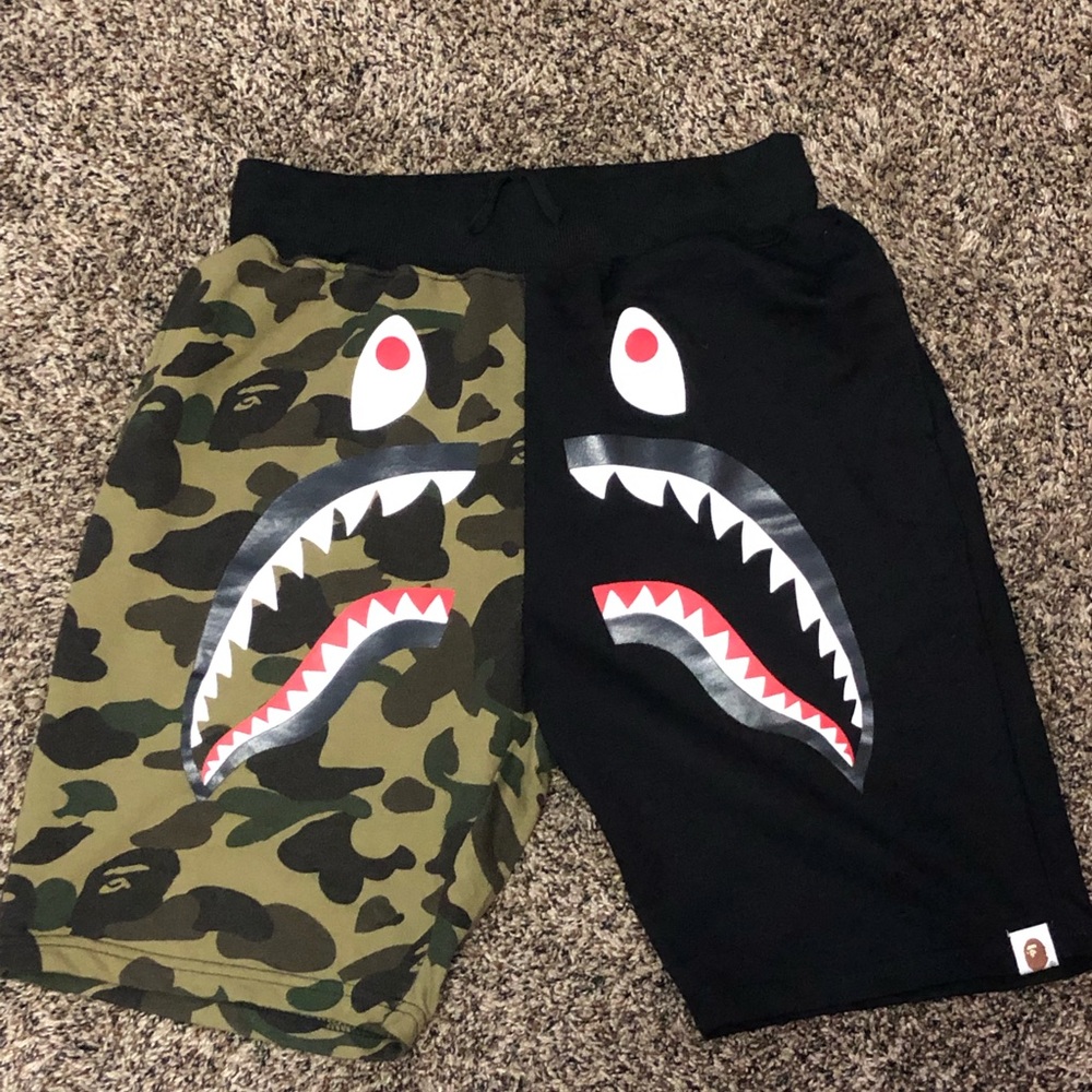 Bape shorts used once